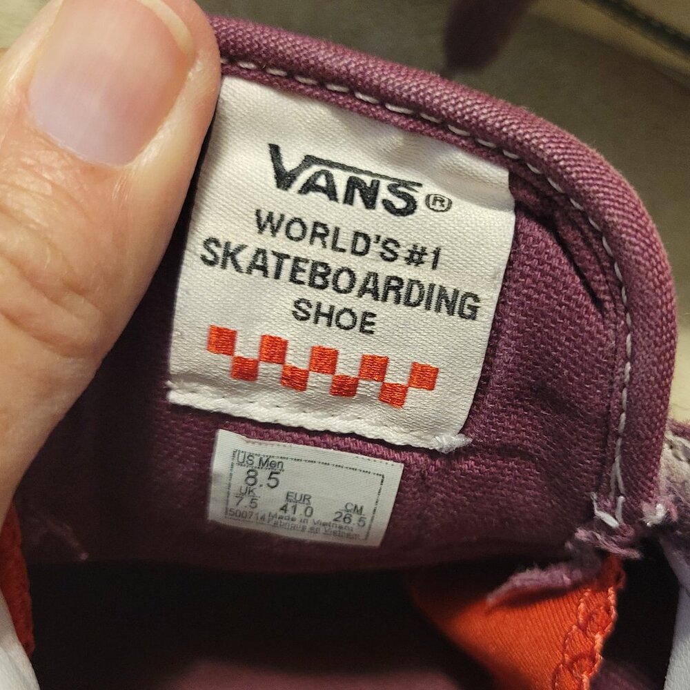 Mens Vans World's #1 Skateboarding Shoe - Picture 7 of 16